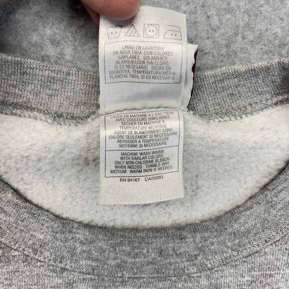 Disney Store Dopey Crewneck Sweatshirt Men’s XXL Grey Vintage Y2K - Picture 8 of 11